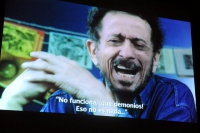 Una scena dal film in concorso  "Tom Zé astronauta libertado"  di Igor Iglesias Gónzalez (Brasile)
